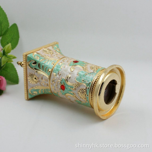 Shinny Gifts China Wholesale Metal Enamel Toothpick Holder for Gift Items